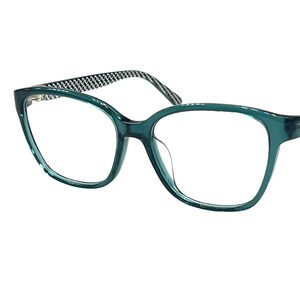 NEW Diane von Furstenberg DVF 5064 481 Glossy Bluegreen Eyeglass Frame 52-16-130